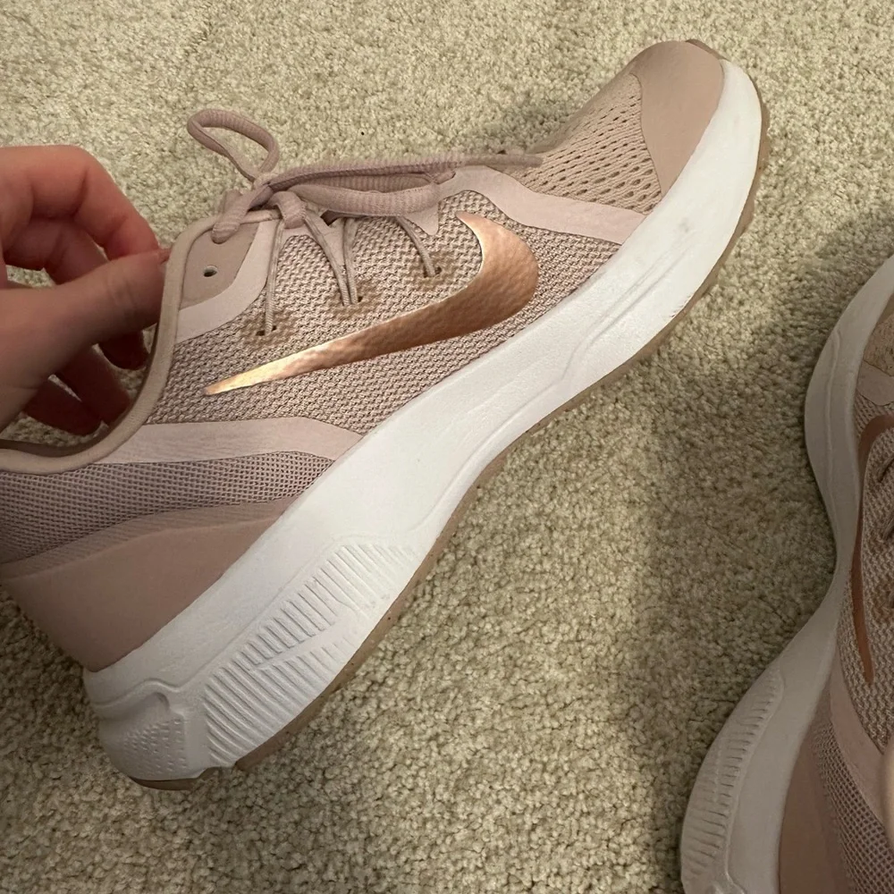 Nike Women's WMNS Zoom Span 3 Stone Mauve/MTLC Red Bronze-Barely Rose - Picture 7 of 15